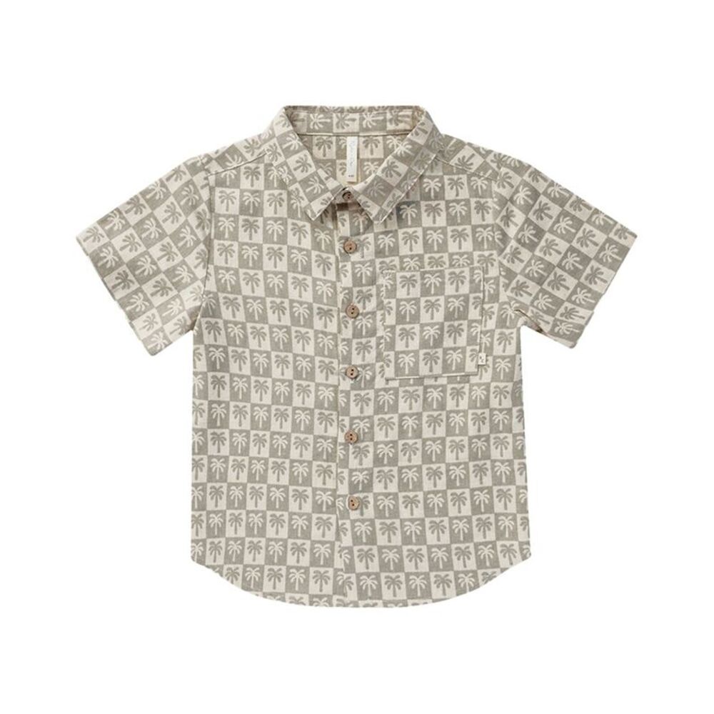 Rylee & Cru Girls Rylee + Cru Collective Collared Linen-Blend Shirt